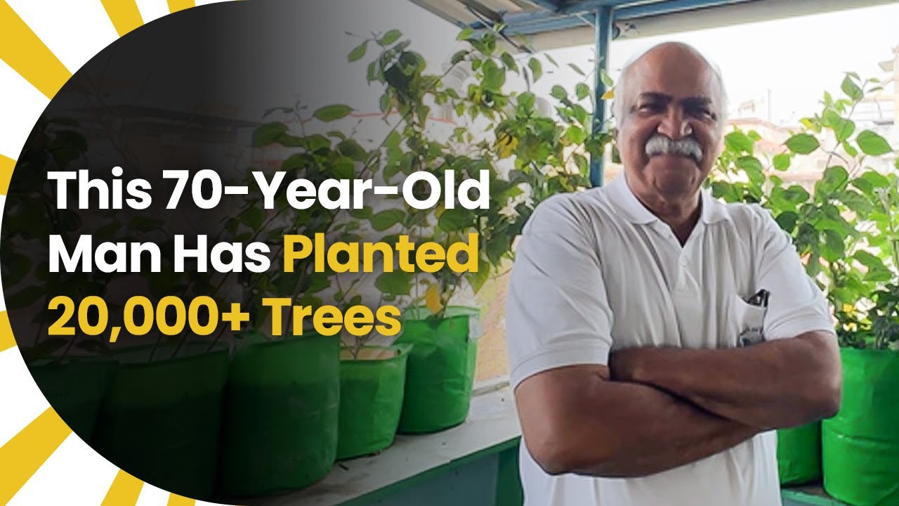 This 70-Year-Old Man Has Planted 20,000+ Trees