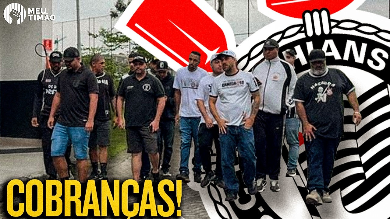 COBRANÇA! ORGANIZADAS DO CORINTHIANS VÃO AO CT JOAQUIM GRAVA PARA FALAR COM DIRETORIA E JOGADORES