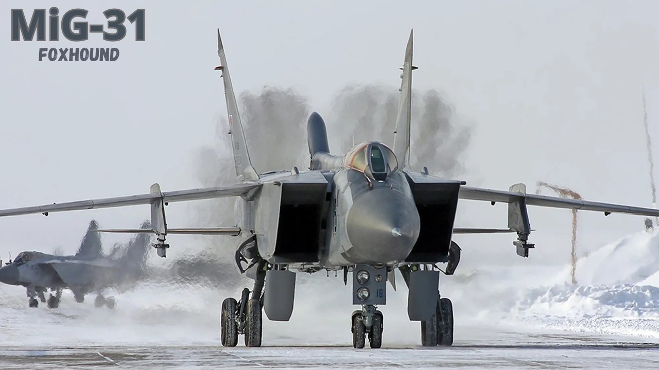 MiG-31 Foxhound: O Caça Mais Rápido em Operação!