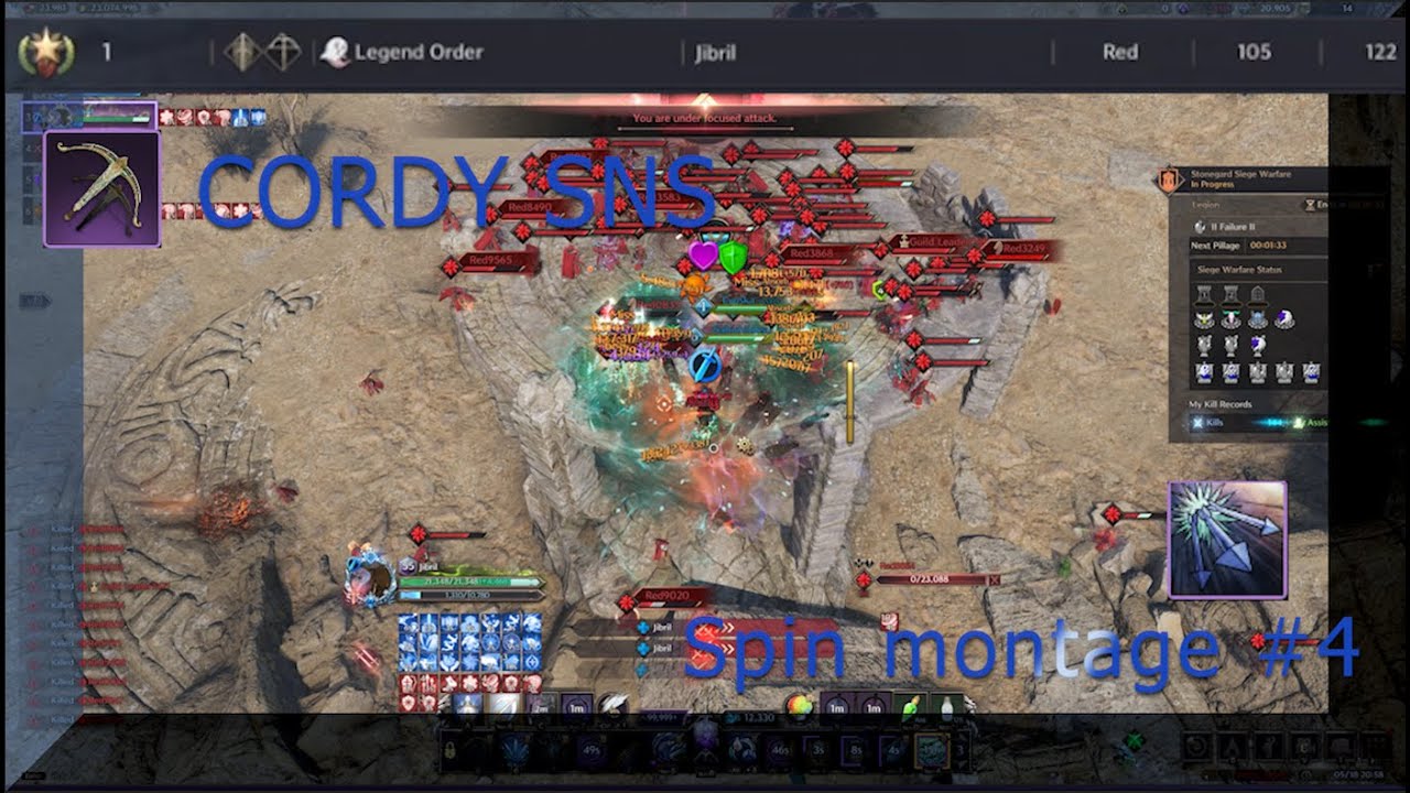 Throne and Liberty | CORDY & SNS Spin Montage #4 | Fortune (EU)