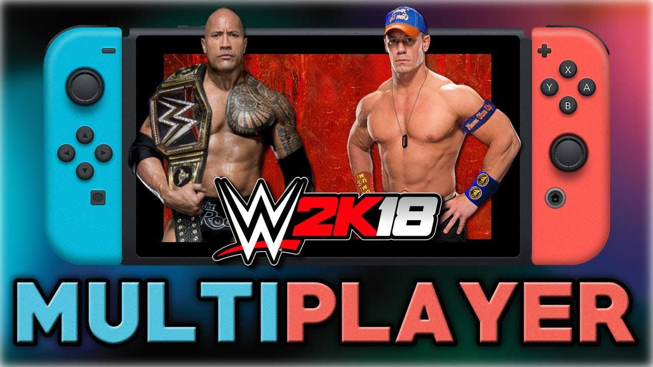 WWE 2K18 | The Rock VS John Cena (Multiplayer) | Nintendo Switch