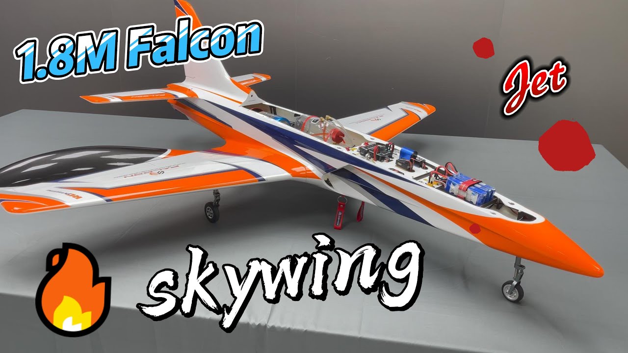 Skywing jet 1.8M Falcon static demonstration!