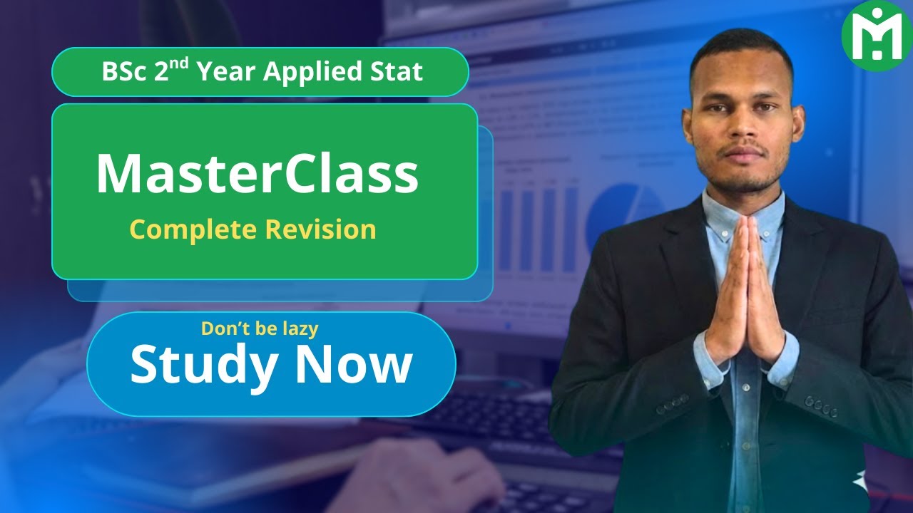 BSc 2nd Year Applied Statistics || Masterclass 🔥