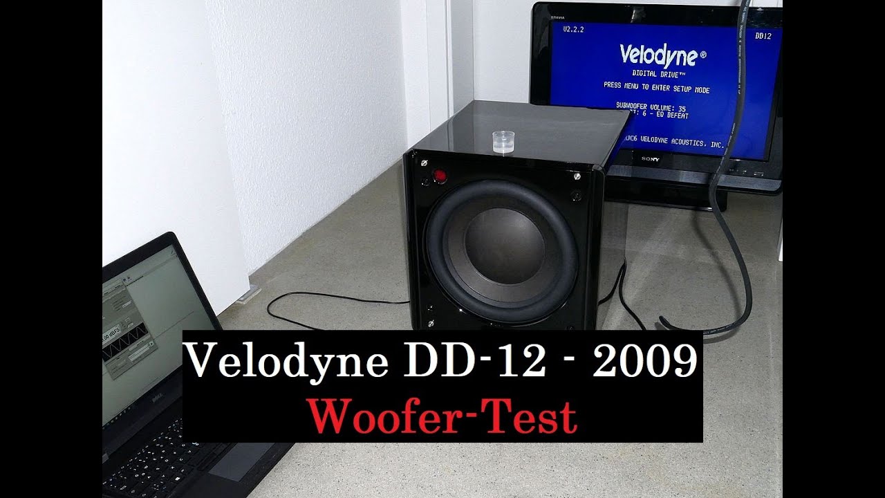 Velodyne Digital Drive DD-12 Subwoofer -2009 - Woofer-Test