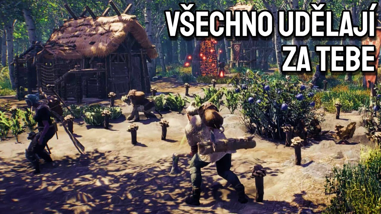 Postav vesnici a nechej za tebe pracovat NPCčka! - Aska