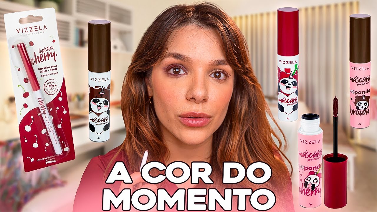 TESTANDO MAKE COM a COR DE 2025!