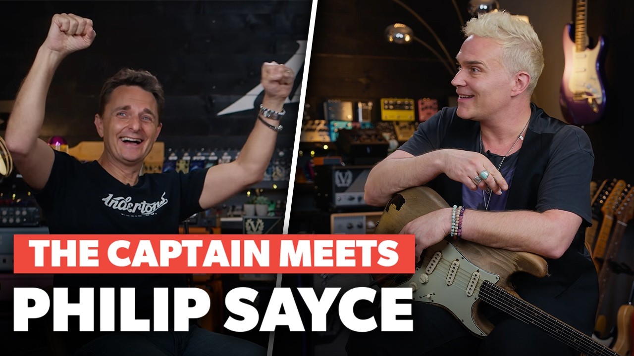 The Captain Meets Philip Sayce!