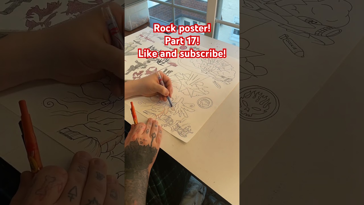 Rock poster 17 #hiphop #music #rap #song #limpbizkit #remastered #rollin #art #rapper #sketch #draw