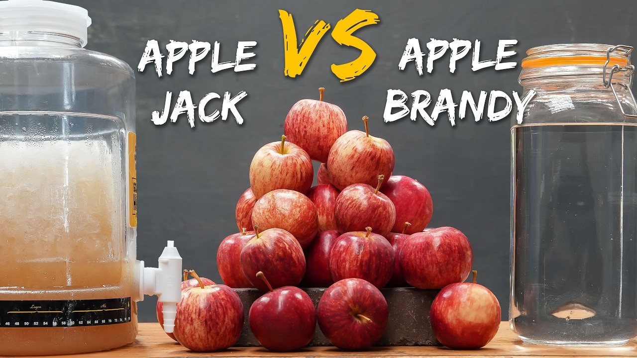 Home Made Apple Jack VS Apple Brandy
