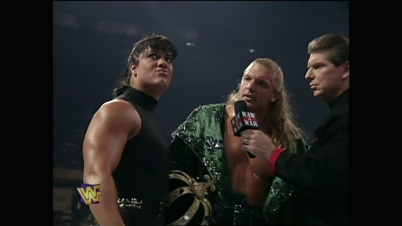 HHH after Winning King of the Ring 1997. Chyna Speaks for the first time! (WWF)