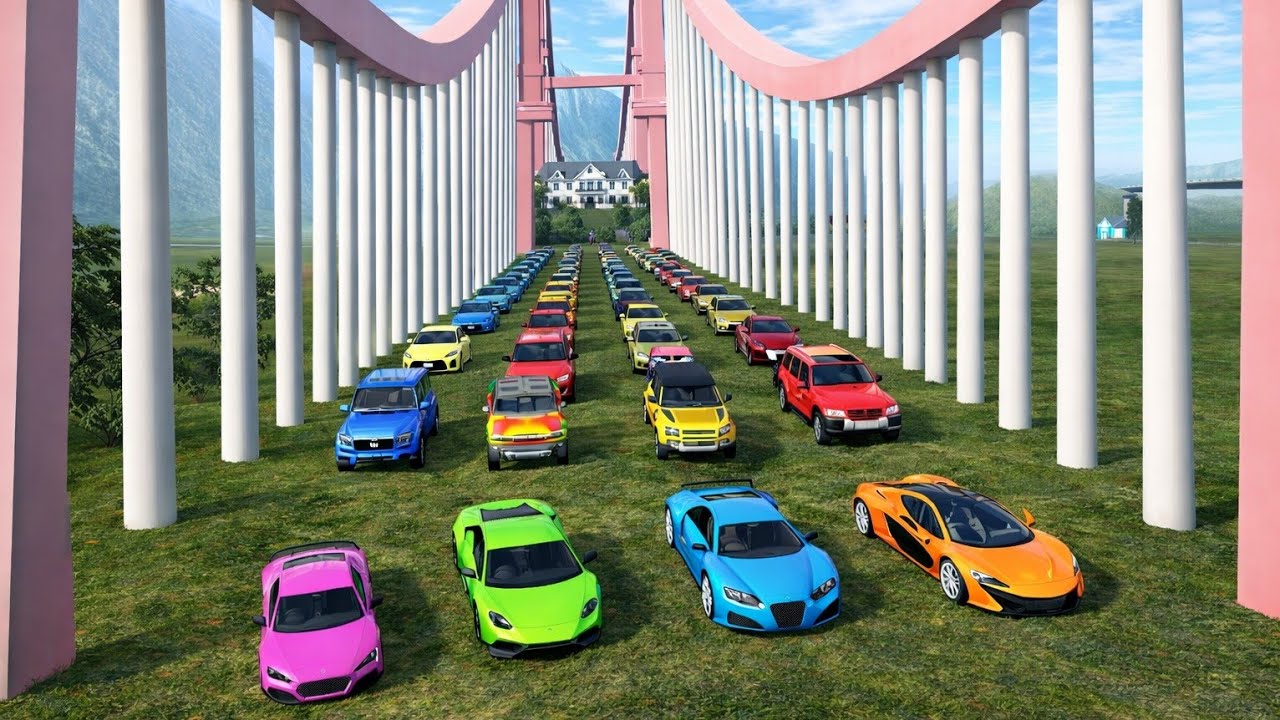 Super car & SUV car challenge in Indian bike driving 3D 