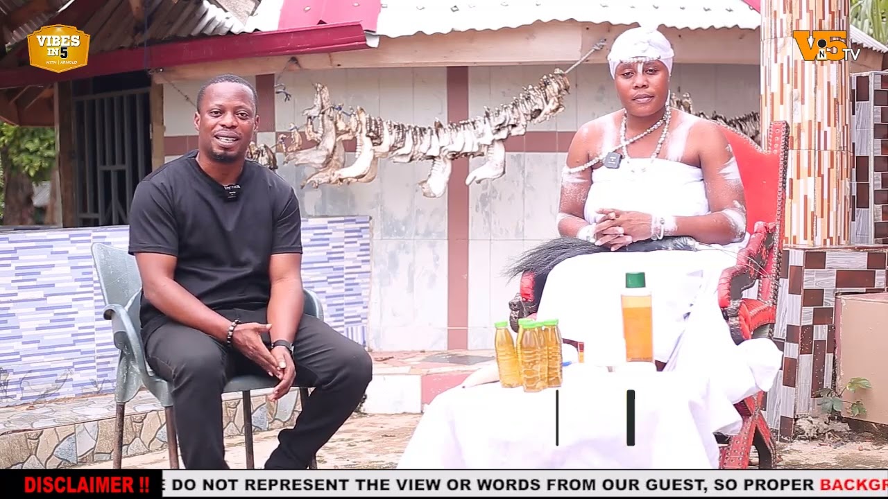 No bullet or cutlass can penetrate me. No matter the gon used. I have Juju- Nana Yaa Acheampong