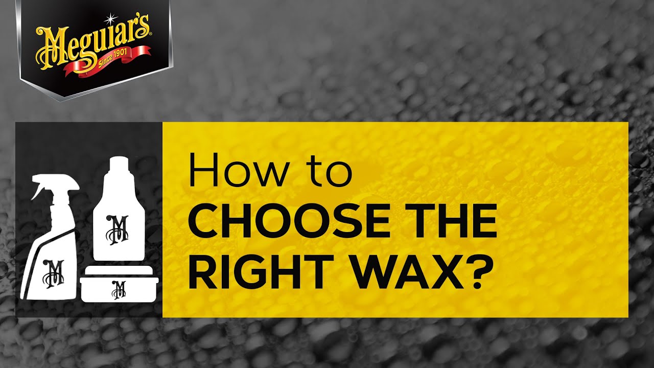 Why Are There So Many Different Types of Car Wax? We'll Help You Choose the Best Wax for Your Needs
