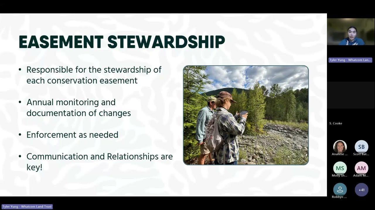 A Land Trust's Perspective on Conservation Easements