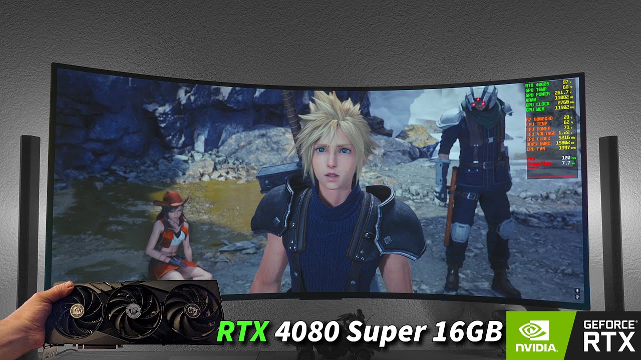 Final Fantasy VII Rebirth | RTX 4080 Super 16GB | Ryzen 7 9800X3D | LG UltraGear 39