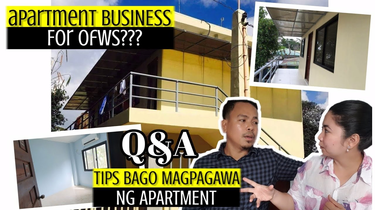 APARTMENT BUSINESS TIPS for OFWs | Construction Cost 2016 vs 2020 | Retired OFW