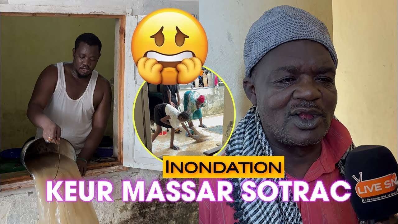 INCROYABLE INONDATION À KEUR MASSAR SOTRAC | DES MAISONS ABONDONÉES