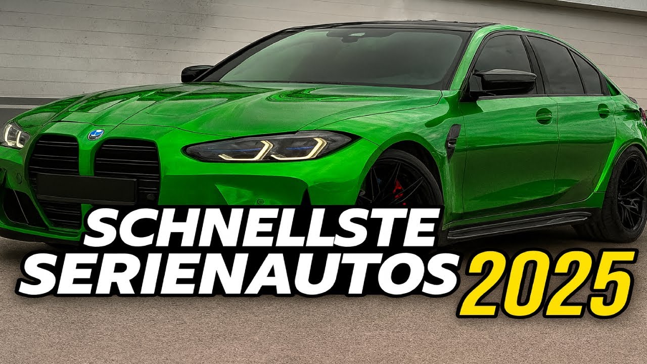 Top 10 Schnellste Serienautos 2025