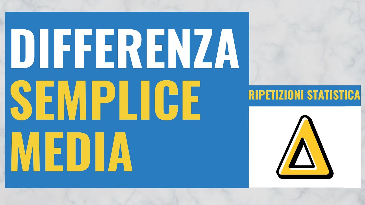 Differenza Semplice Media (De Finetti-Paciello)
