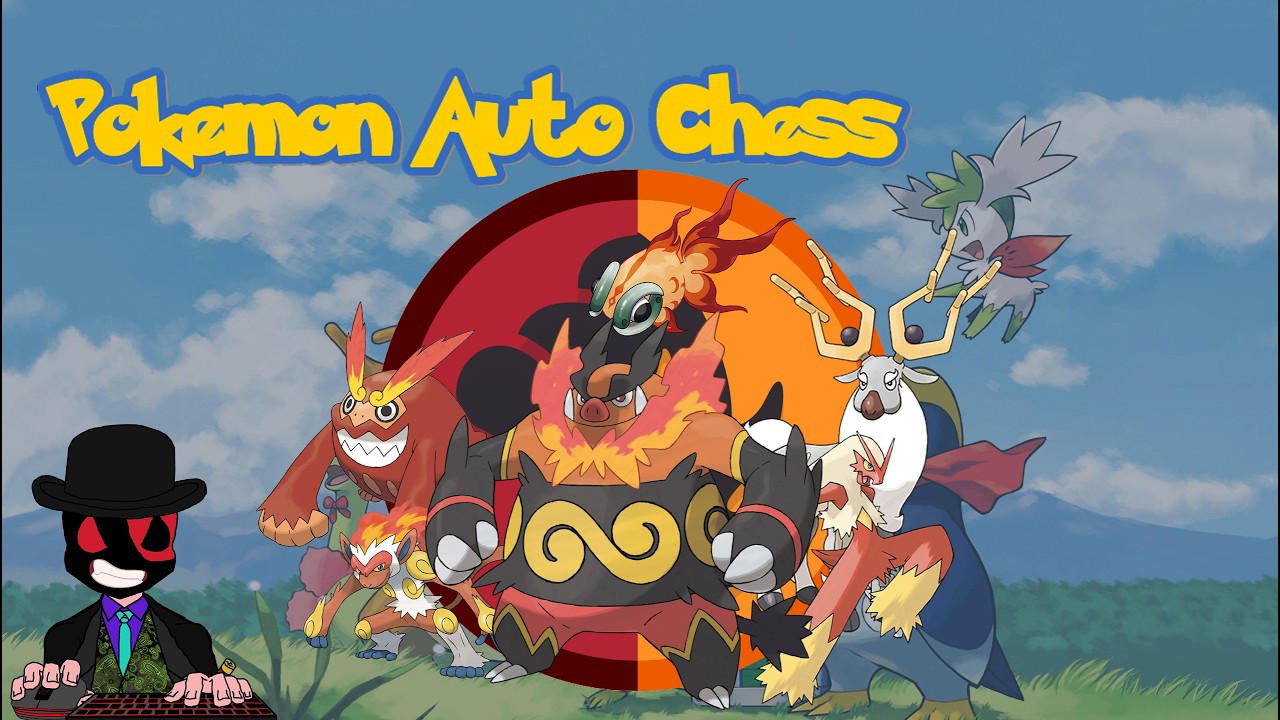 Wild Fires Fighting it out in.. Pokemon Auto Chess. 6 Fire, 4 Wild, 4 Fighting.