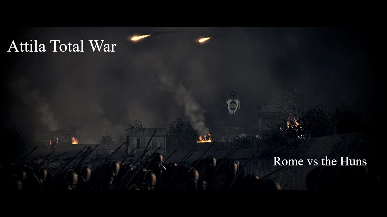 Attila Total War | Rome vs the Huns | Cinematic Battle (Not Historical)