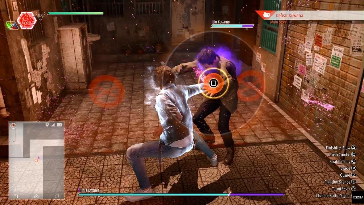 [PS5 Lost Judgment] Flux Fissure after Snake Combo (LEGEND, No ATK Boost Skills, ATK -45%)