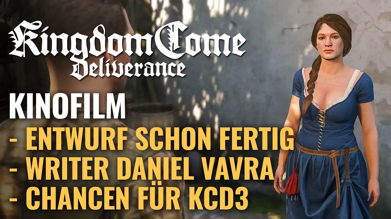 Das sieht GUT aus! KCD FILM wird von Daniel Vavra geschrieben | Kingdom Come Deliverance Movie News