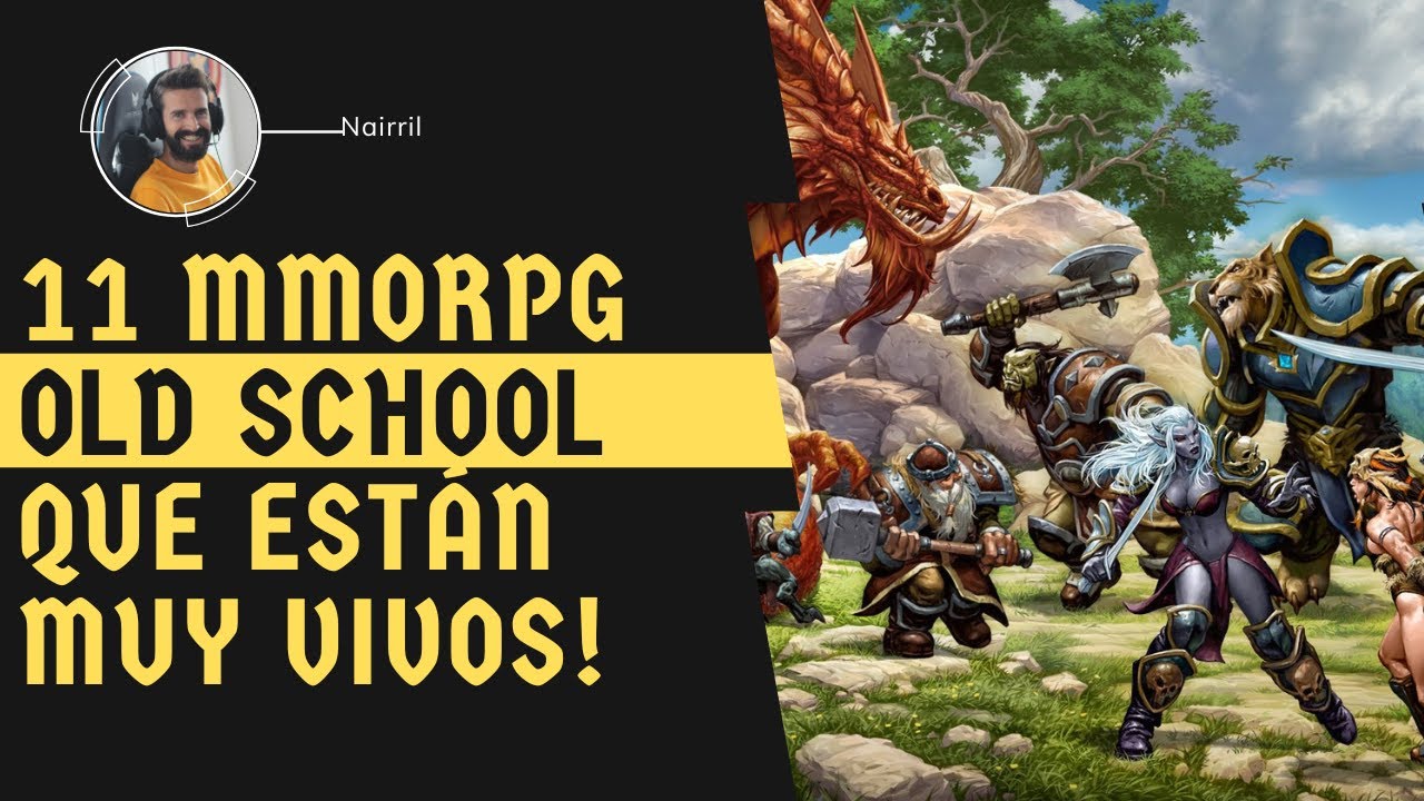 TOP 11 MMORPG Cl&aacute;sicos y Gratis con mucha poblaci&oacute;n activa para jugar en 2025!! Everquest, Tibia y..