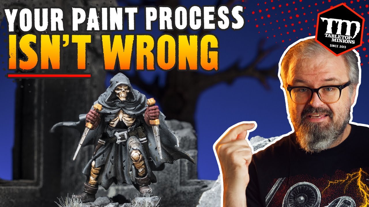 How You're Painting Miniatures ISN'T WRONG