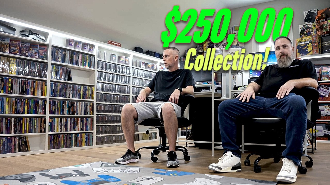THIS GAMING COLLECTION IS MASSIVE!