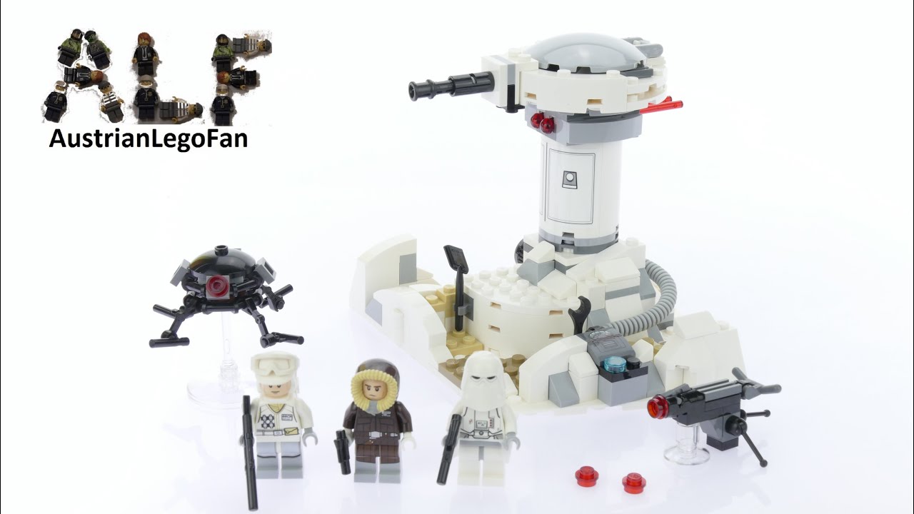 Lego Star Wars 75138 Hoth&trade; Attack - Lego Speed Build Review