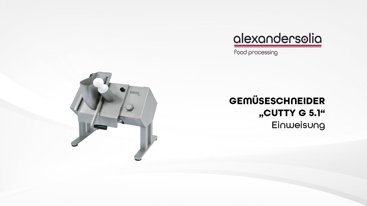 alexandersolia - Einweisungsvideo Gemüseschneider 