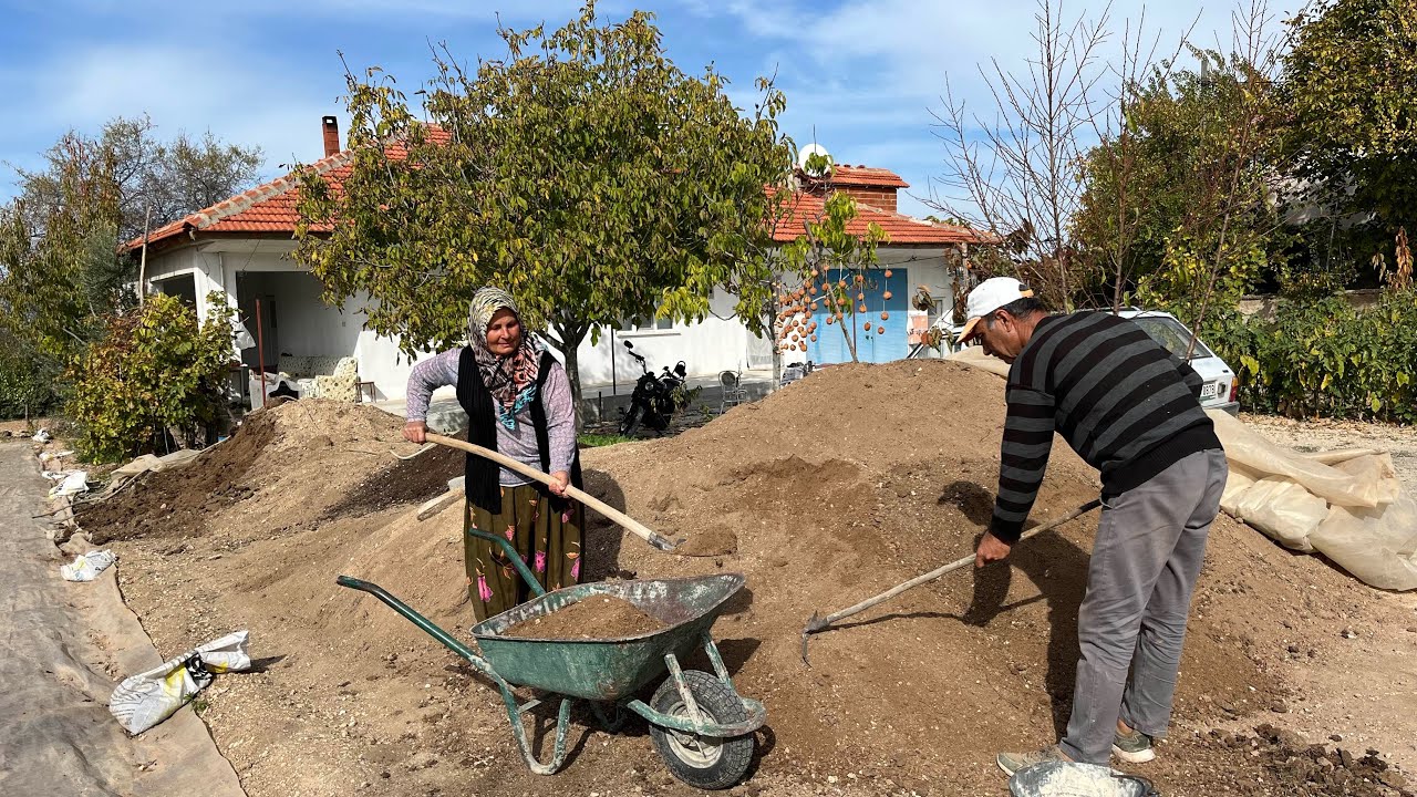 EGE KÖYÜNDE BİR GÜN ✅ TARLA İŞLERİ / KAHVALTI / AKŞAM YEMEĞİ HAZIRLĞI