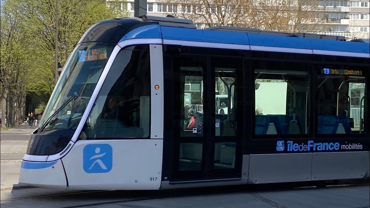 ALSTOM Citadis 405 - T9 - Réseau IDFM (Île-De-France) - ORLY Gaston Viens à Porte de Choisy