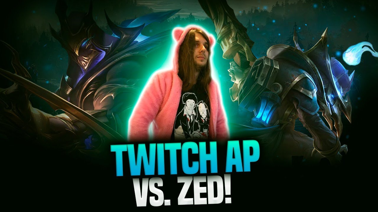 TWITCH MID AP vs ZED! League of Legends!