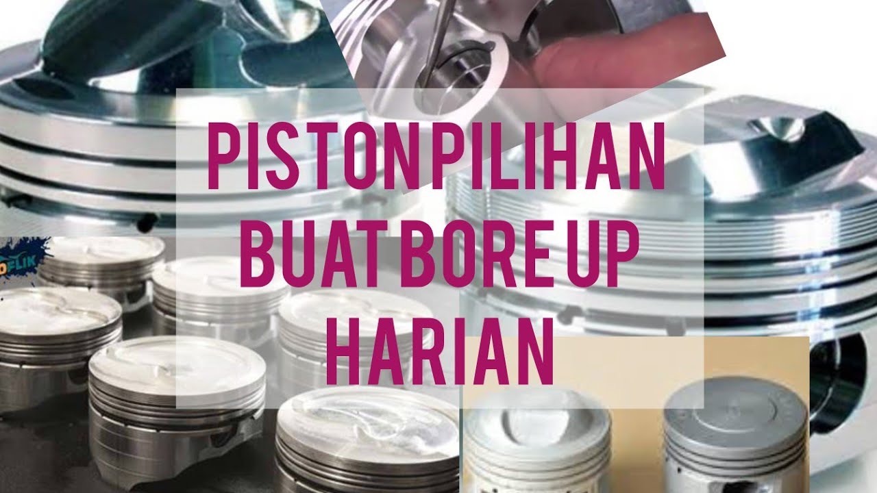 piston pilihan untuk bore up harian// piston vario 125KWN