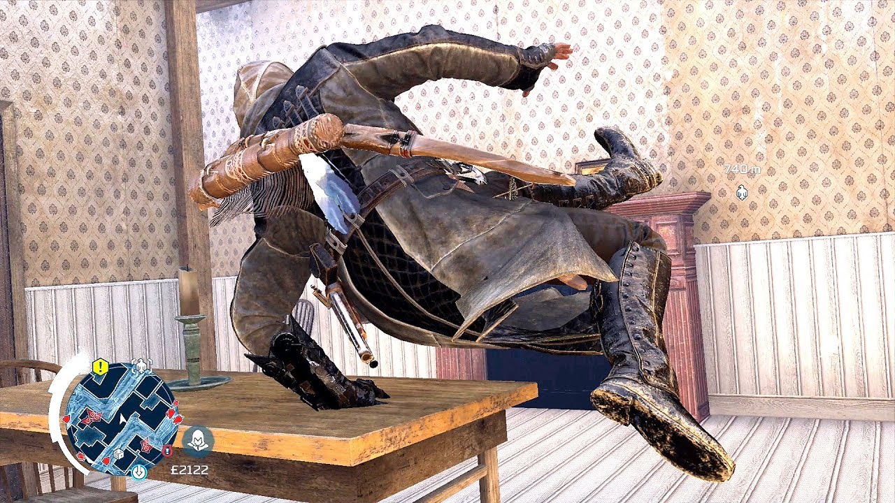 Assassin's Creed 3 Remastered Jacob Frye `s Outfit & Parkour Only