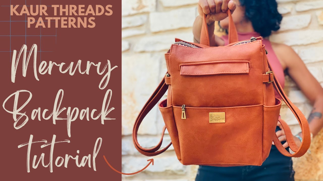 Mercury Backpack Tutorial (Mini Size)