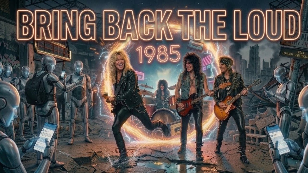 Bring Back the Loud - Wild West Outlaw Rockers - Go back in time to the 80s era #rock  #80smusic 
