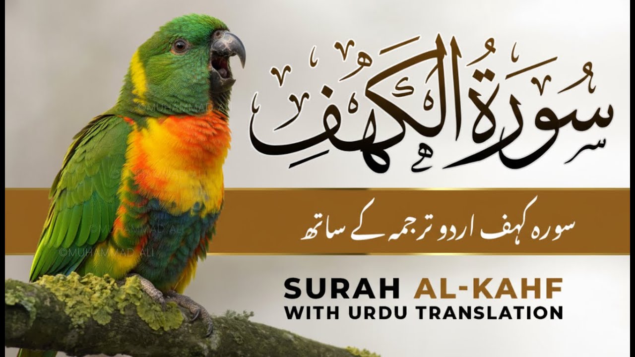 Surah Kahf | Full Quran Tilawat with Urdu & Hindi Translation | Beautiful & Calm Recitation