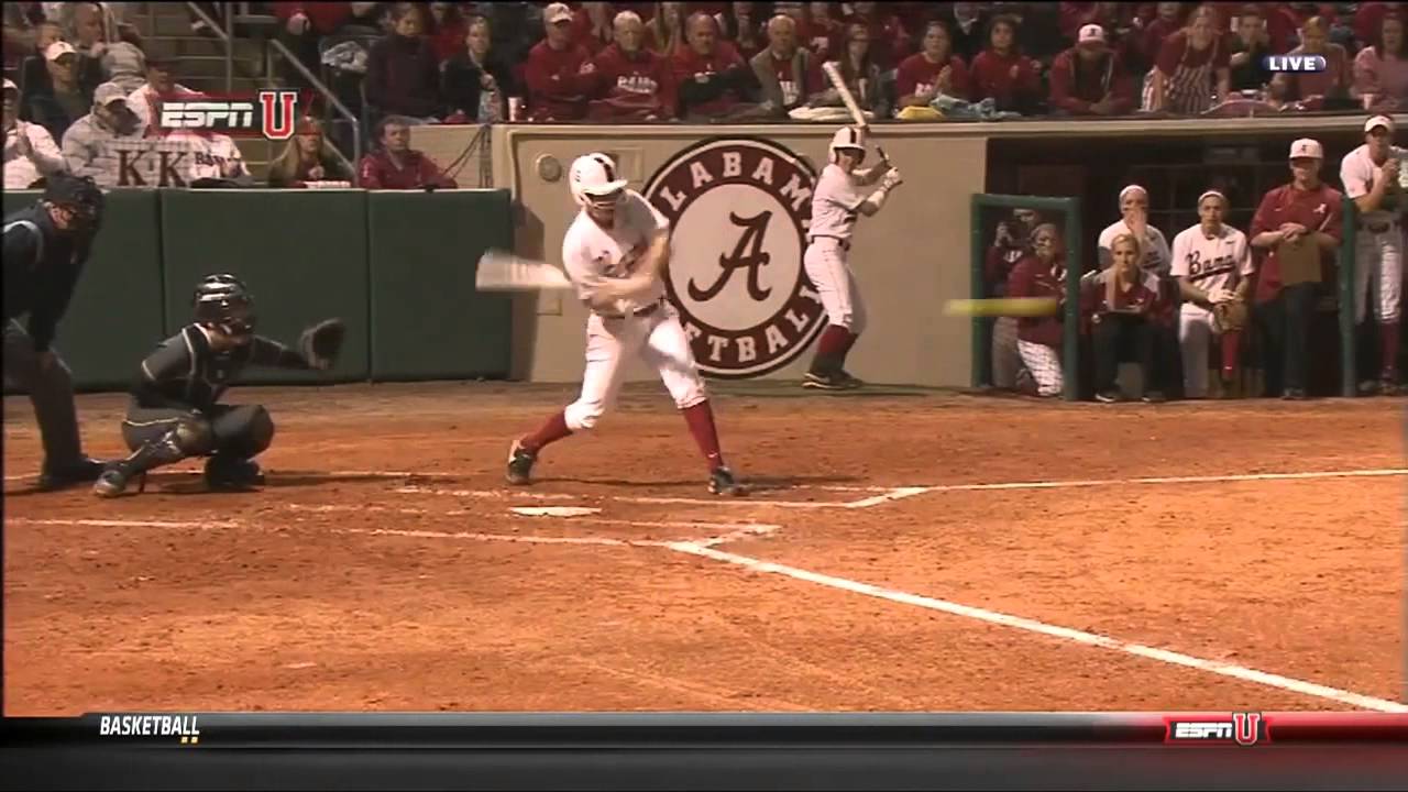04/06/2013 Missouri vs Alabama Softball Highlights