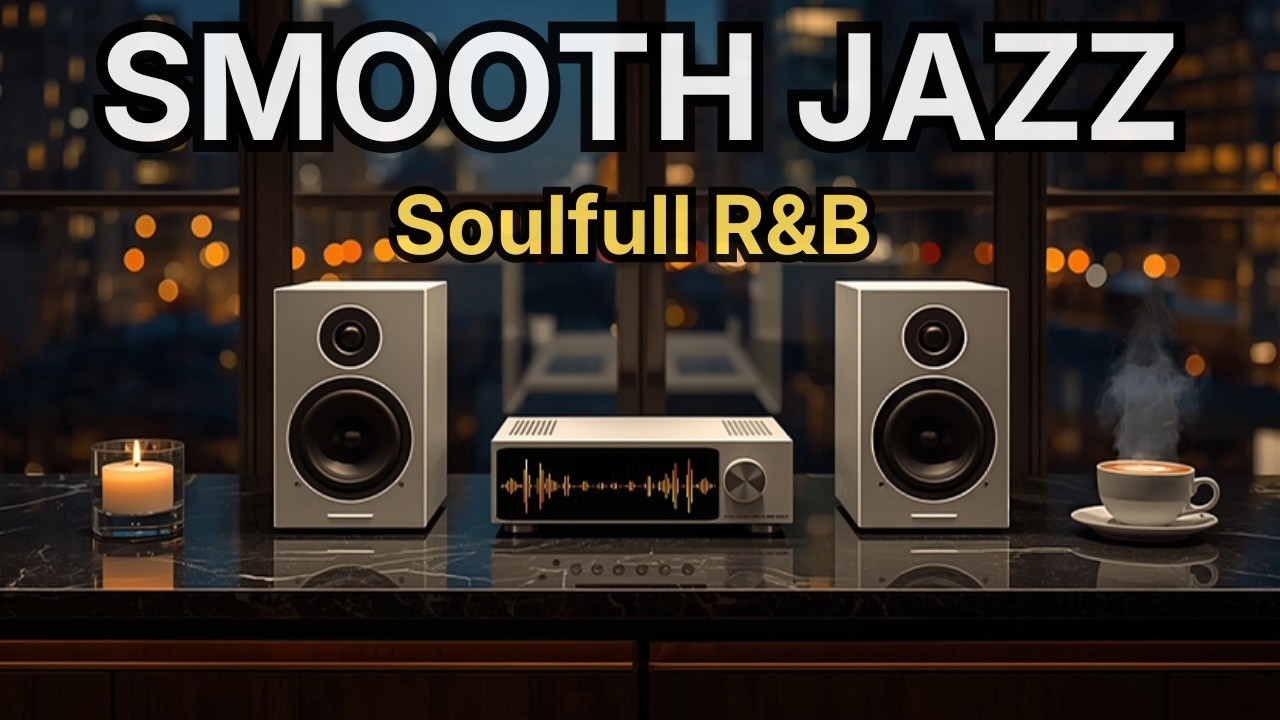 Smooth Jazz & Soulful R&B – Relaxing Beats Journey for Peaceful Focus & Chill Vibes