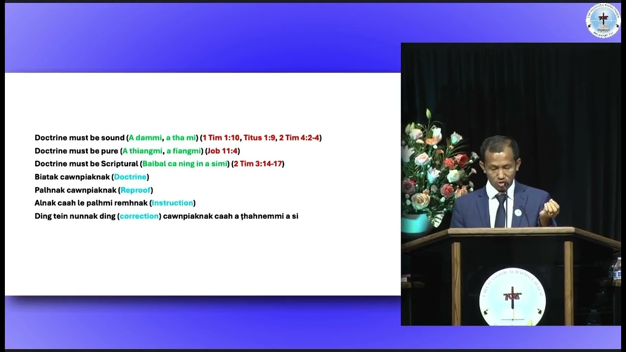 Pastor Za He Lian// Doctrine (part two)
