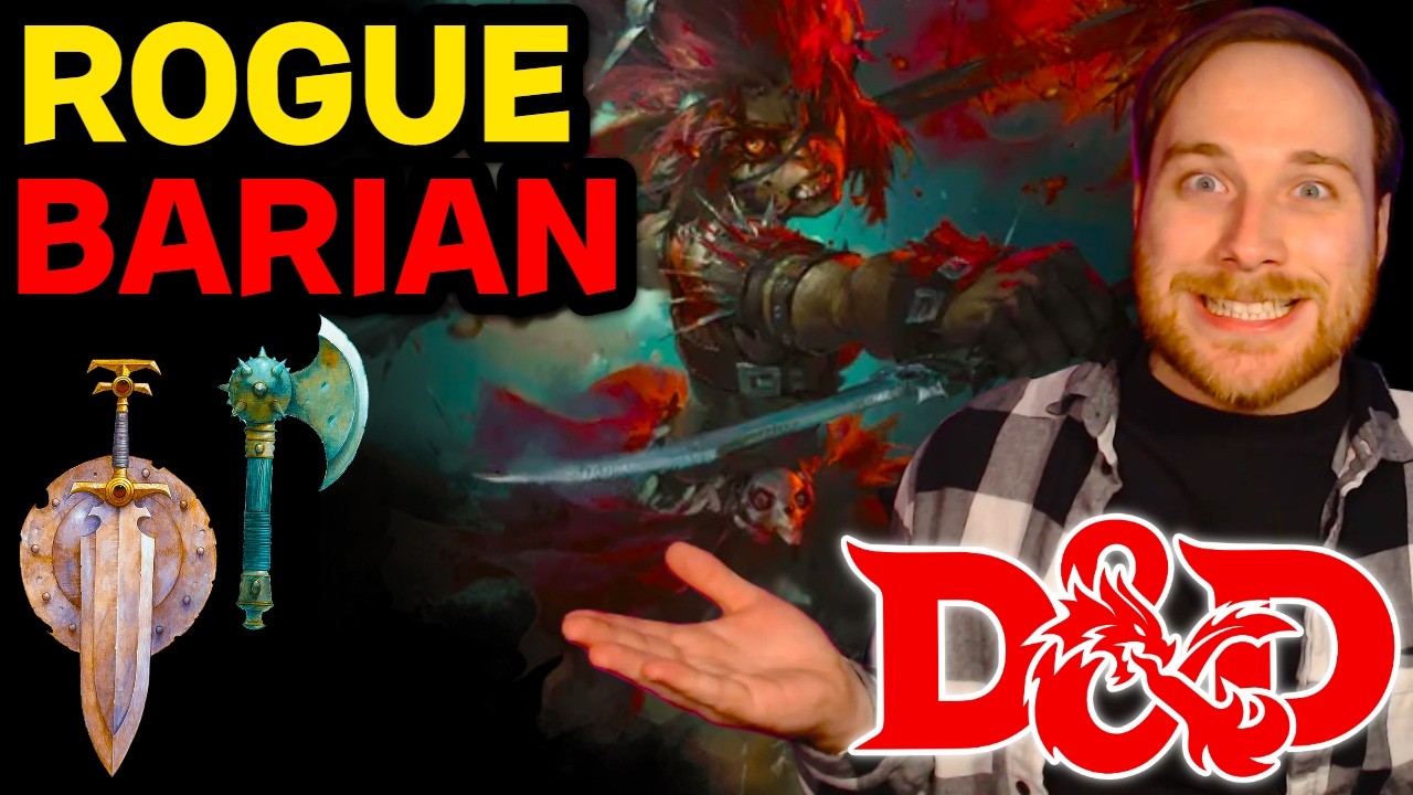The ULTIMATE Rogue Barbarian: Dual Wielder Build | D&D 5E 2024