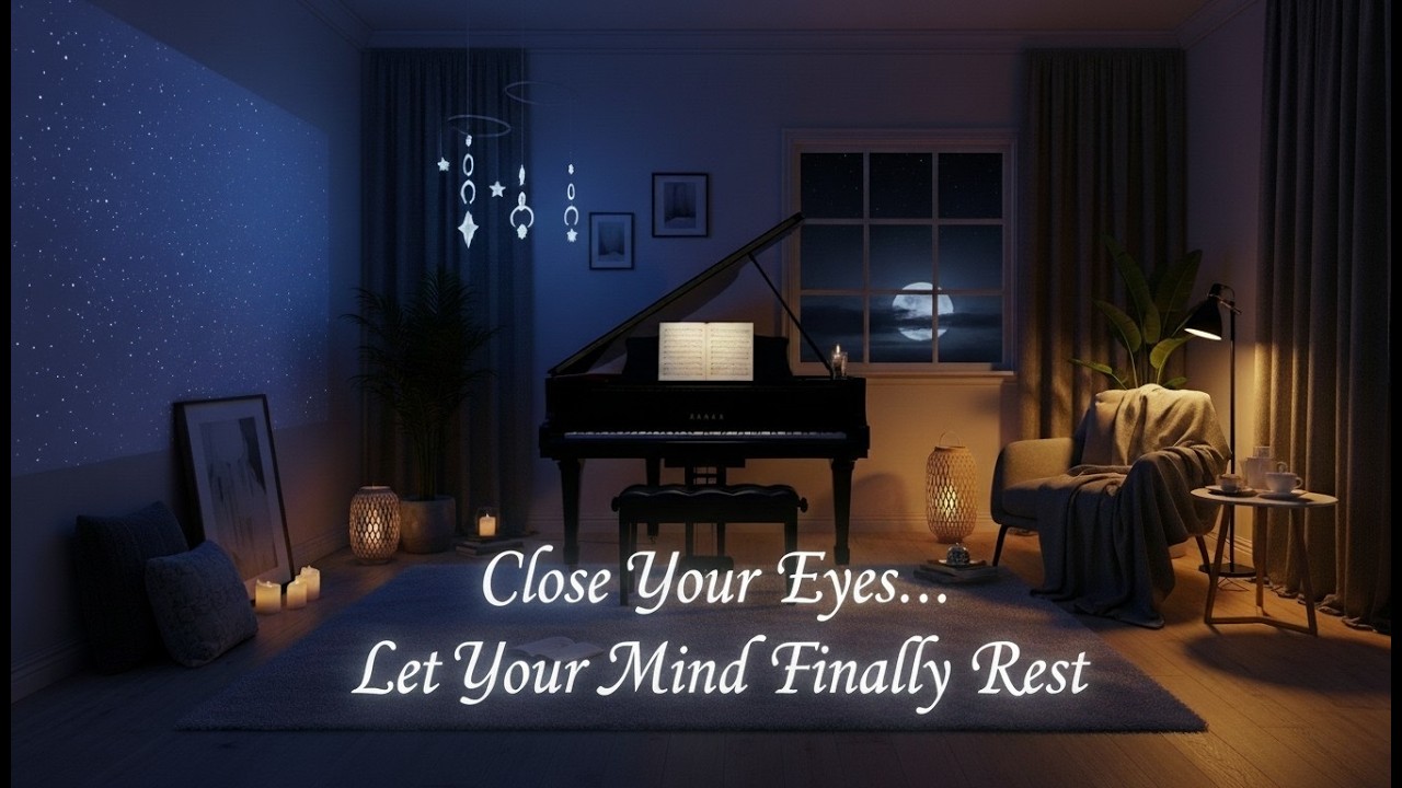 Close Your Eyes… Let Your Mind Finally Rest | Deep Sleep Music for Anxiety & Mental Healing