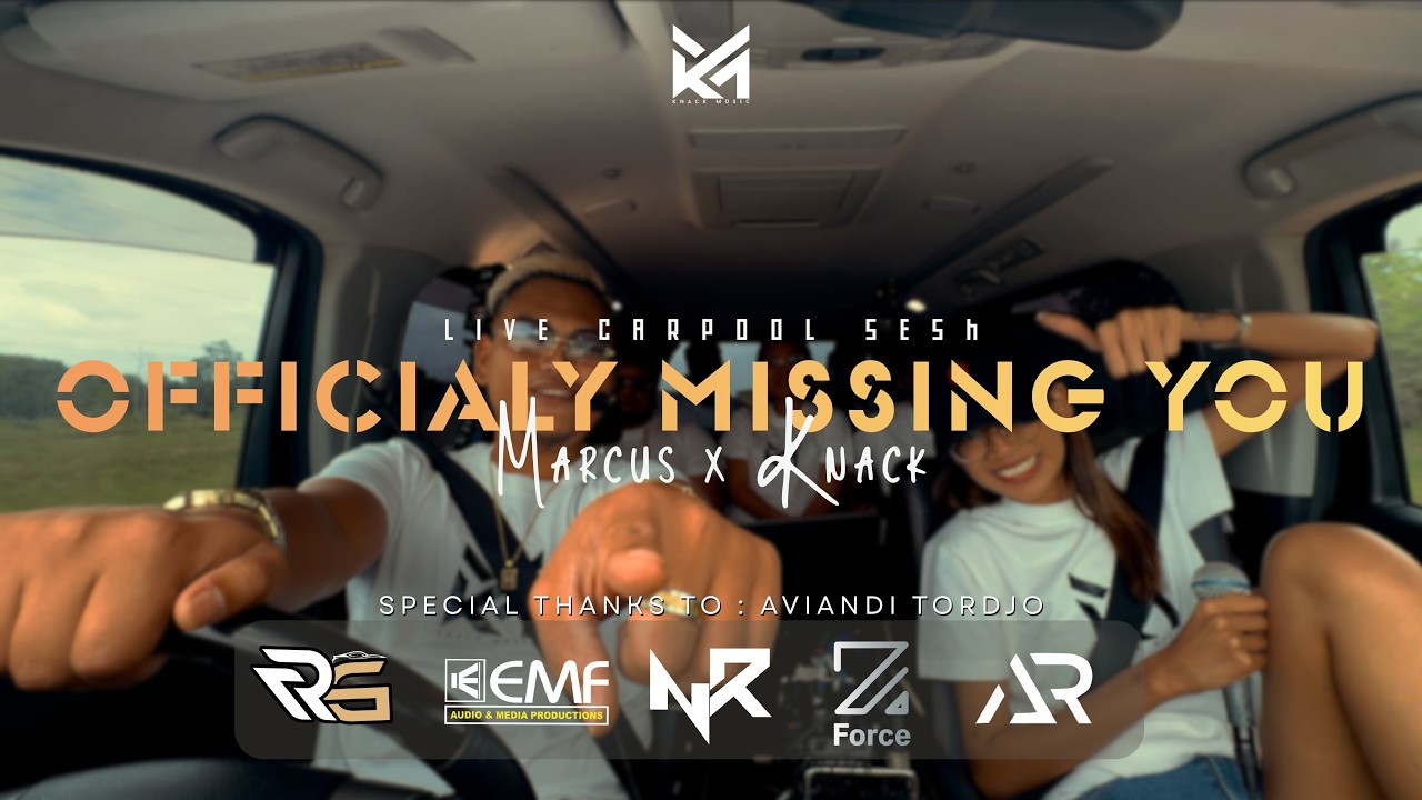 Officialy Missing You - Marcus Nahar x KNACK Music | Live Carpool trip #carpool #suriname #music