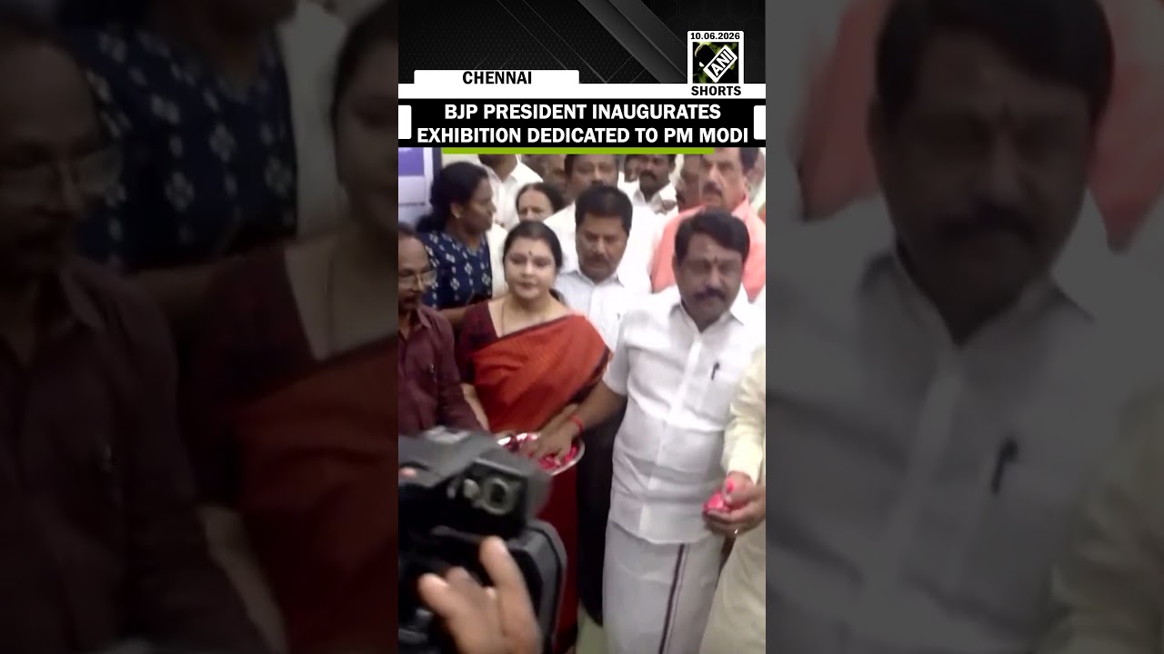 Tamil Nadu BJP President Nainar Nagrendran inaugurates Exhibition dedicated to PM Modi
