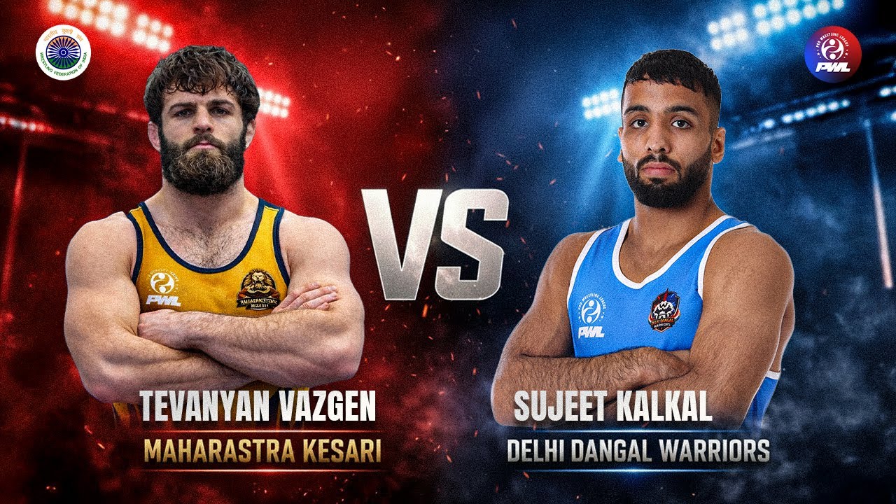 Tevanyan Vazgen vs Sujeet Kalkal | Day 2 Match 9 | Men&rsquo;s 65 KG | PWL 2026 #pwl2026