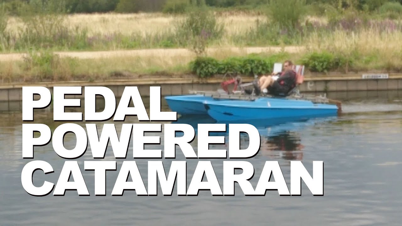 Pedal Powered Catamaran - Delorean Boat - PEDELOREAN Workshop Update 1