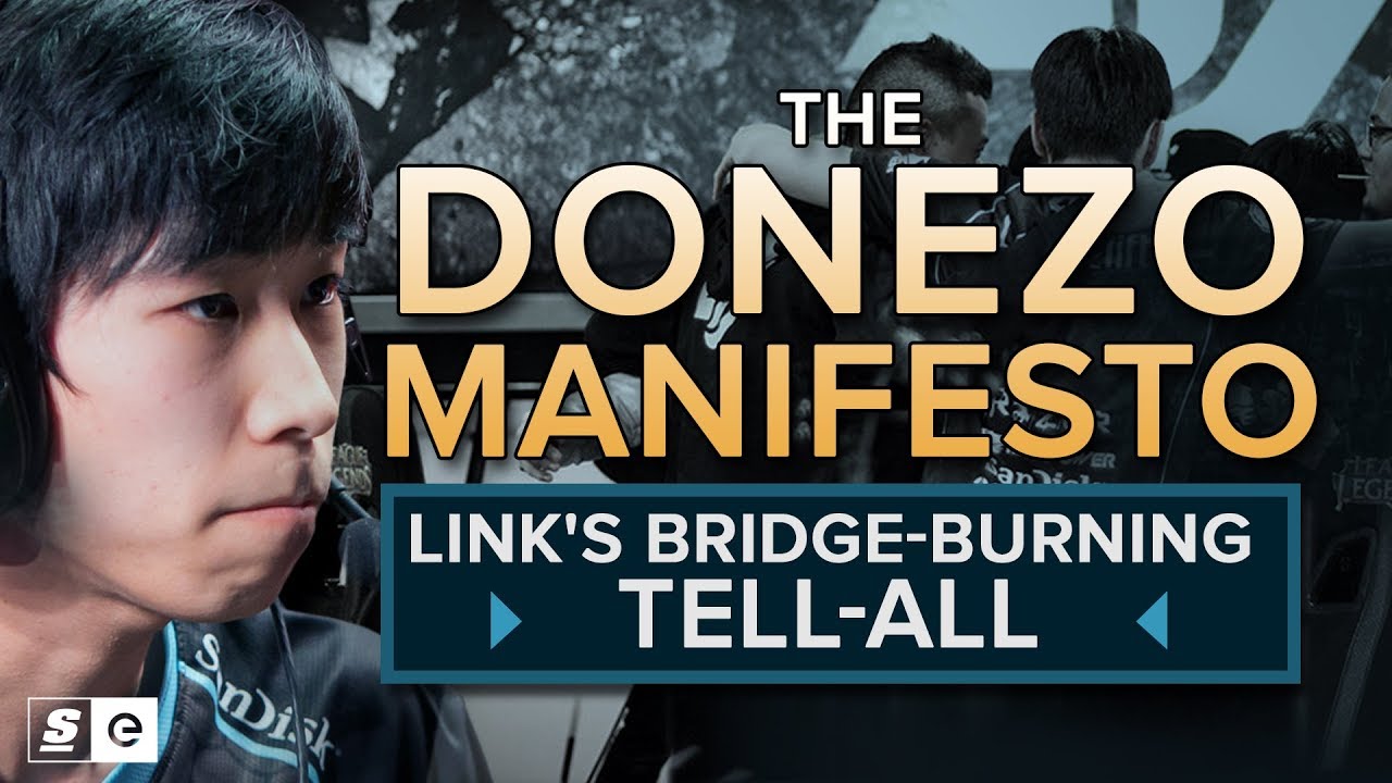 The Donezo Manifesto: Link's Bridge-Burning Tell-All (LoL)